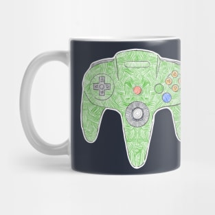 Gamepad SixtyFour - Green Mug